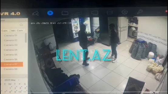 Bakıda iş adamı girov götürüldü - Hadisə anının GÖRÜNTÜLƏRİ