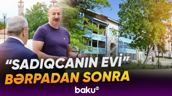 Prezident İlham Əliyev abidənin açılışında iştirak edib