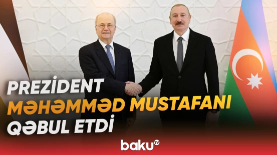 Fələstinin Baş naziri Prezident İlham Əliyevin qəbulunda