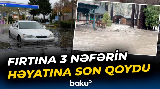 ABŞ-də minlərlə insan evlərini tərk etməli oldu