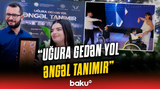 Xüsusi qayğıya ehtiyacı olan uşaqlar konsert verdi