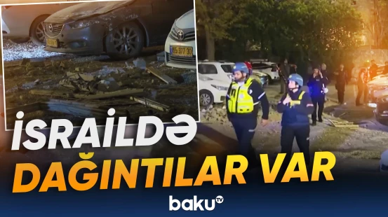 İranın zərbəsindən yaşayış binası zədələnib