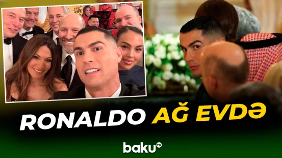 Ronaldo Ağ Evdə Donald Trampın qonağı olub
