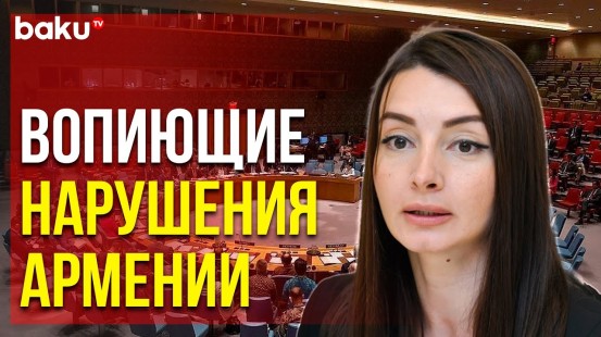 Лейла Абдуллаева Напомнила Армении о Призывах Стран-Членов СБ ООН | Baku TV | RU