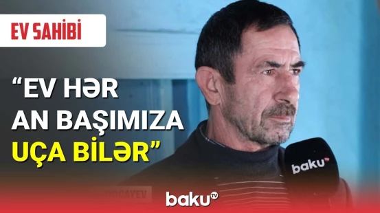 Ağsuda qəzalı vəziyyətdə olan evin aqibəti necə olacaq?