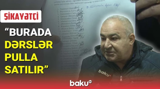 Direktor müəllimlərdən rüşvət alır?