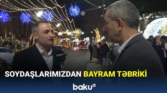Soydaşlarımızdan bayram təbriki