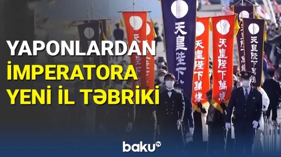 Yaponlardan imperatora yeni il təbriki