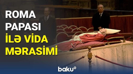 Roma Papası ilə vida mərasimi