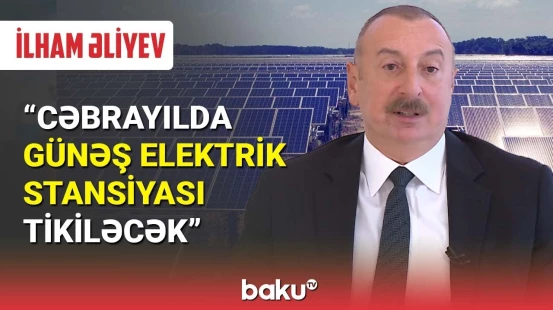 Prezident azad edilən ərazilərdə görüləcək işlərdən danışdı