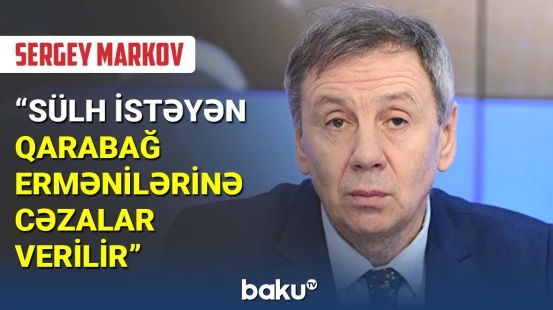 Rusiyalı politoloq: Bu şəxslər təxribat edib, Azərbaycanın üzərinə atacaq