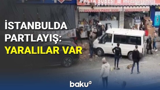 İstanbulda partlayış: Yaralılar var