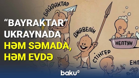 Ukraynada körpələrə "Bayraktar" adı verildi