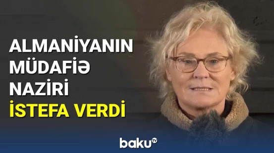 Almaniyanın müdafiə naziri istefa verdi