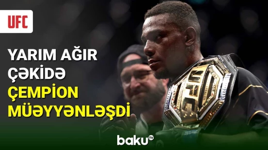 UFC-də yarım ağır çəkidə çempion müəyyənləşib