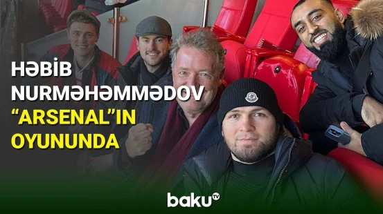 Sabiq UFC çempionu Həbib Nurməhəmmədov Premyer Liqa matçında