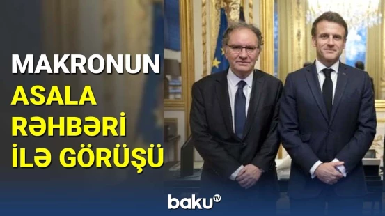Makronun yeni oyunu: Erməni terrorçularla görüşdü