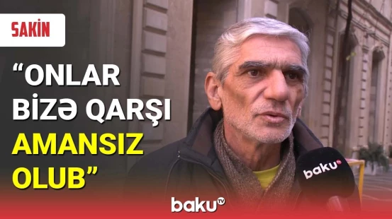 SORĞU : Terror aktına sakinlərin reaksiyası