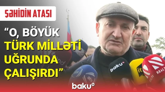 Atası şəhid Orxan Əsgərovdan danışdı