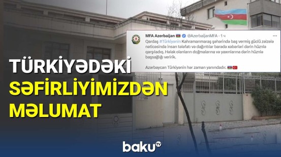 Ankaradakı səfirliyimiz Operativ Qərargah yaratdı