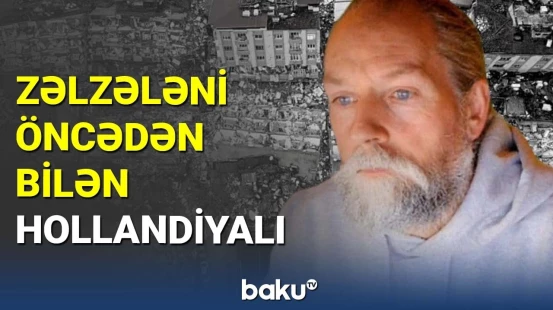 Türkiyədəki zəlzələ ilə bağlı öncədən paylaşım edən mütəxəssis