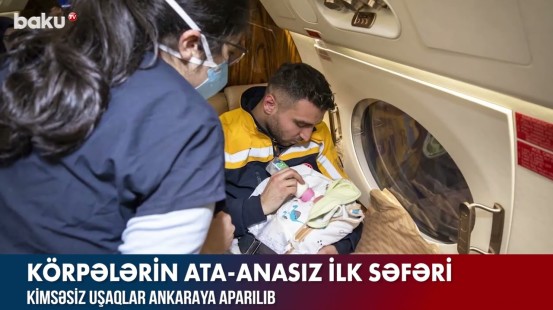 16 körpənin anasız-atasız ilk səfəri