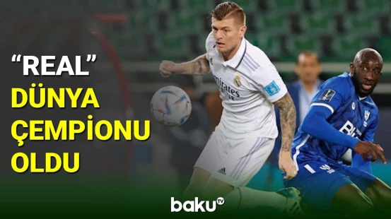 "Real" klublararası dünya çempionatının qalibi oldu