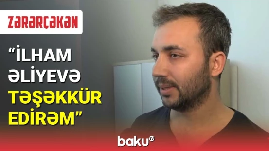 Azərbaycana gətirilən zərərçəkənlərdən təşəkkür