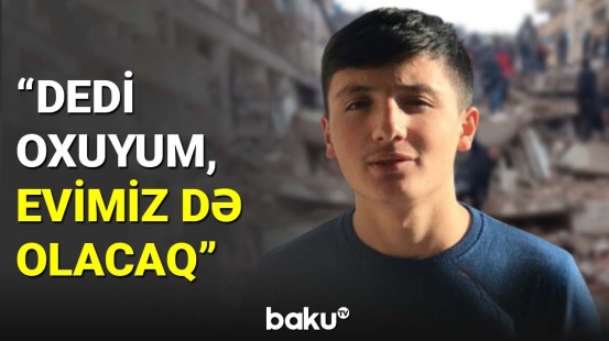 Samir Quliyevin doğulduğu evdən ürək dağlayan görüntü