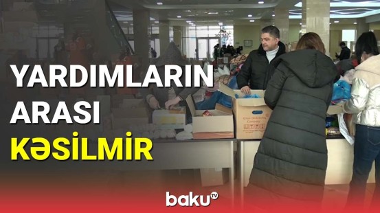 Sumqayıtdan Türkiyəyə növbəti dəstək