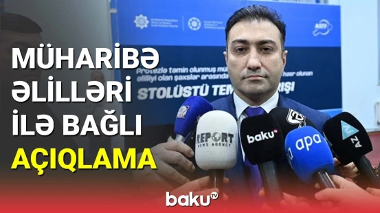 Müharibə əlilləri ilə bağlı açıqlama