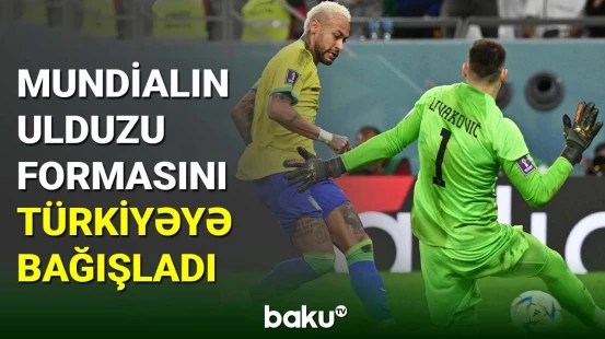 Dünya çempionatının ulduzu formasını Türkiyəyə bağışladı
