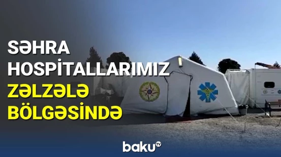 Səhra hospitallarımızda 1090 nəfərə yardım göstərilib
