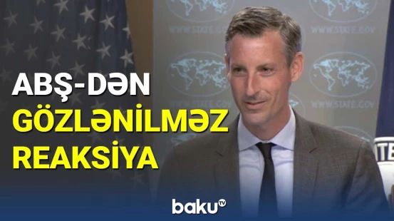 ABŞ-dən Bakı-İrəvan görüşünə reaksiya
