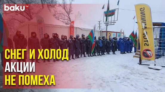 75-й День Экоакции Протеста на Дороге Лачин-Ханкенди | Baku TV | RU