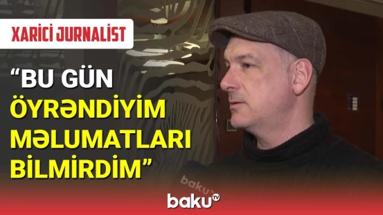 Xarici jurnalistlər Xocalı sakinləri ilə görüşdü