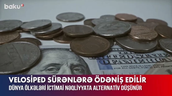 Velosiped sürənlərə ödəniş edilir