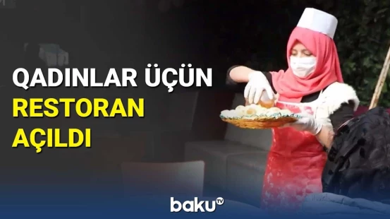 Əfqanıstanda qadınlar üçün restoran açıldı