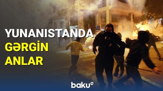 Yunanıstanda gərgin anlar