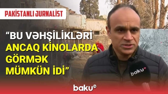 Gəncə terroru xarici jurnalistlərin gözü ilə