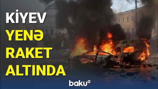 Ukraynaya kütləvi raket hücumu başladı