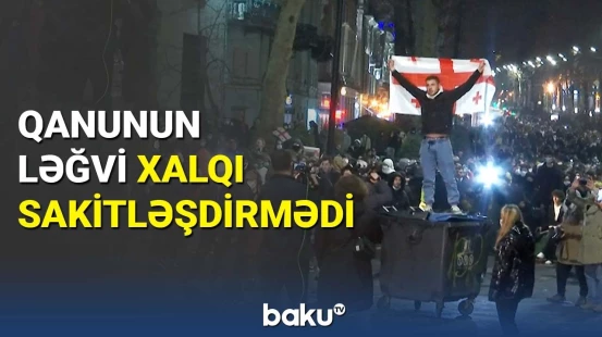 Gürcüstanda etirazların növbəti dalğası gözlənilir