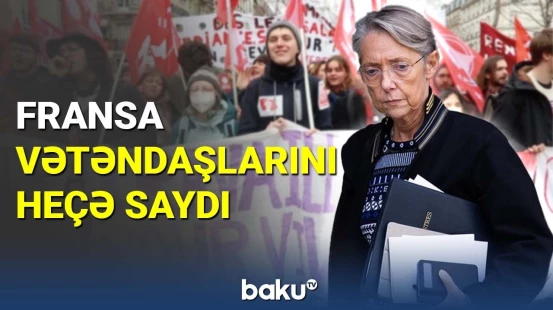 Fransa vətəndaşlarını heçə saydı