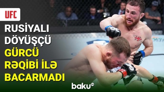 UFC-də Pyotr Yan və Merab Dvalişvili arasında döyüş baş tutub