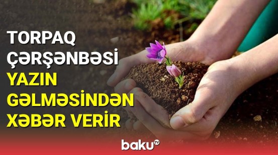 Torpaq çərşənbəsi yazın gəlməsindən xəbər verir