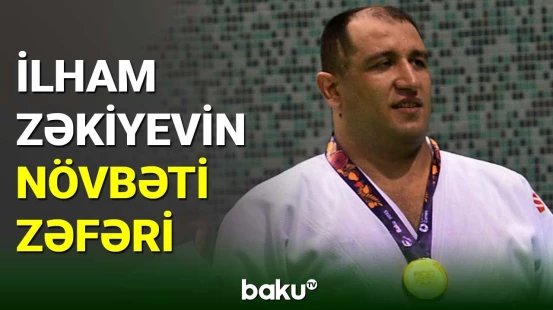 Paracüdoçumuz İlham Zəkiyev Qran-pridə qızıl medal qazanıb