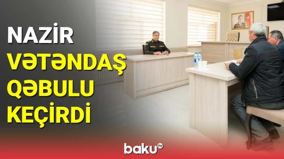 Vilayət Eyvazov Şəmkirdə vətəndaş qəbulu keçirdi