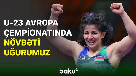 U-23 Avropa çempionatında daha bir güləşçimiz medal qazanıb
