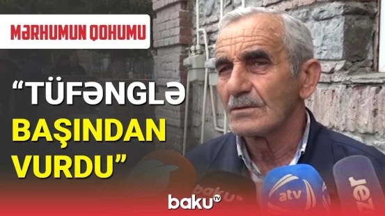Boşandığı günün sabahı eks-arvadını qətlə yetirdi