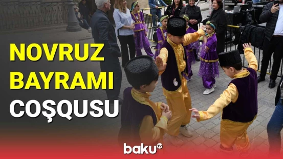 Novruz bayramı coşqusu